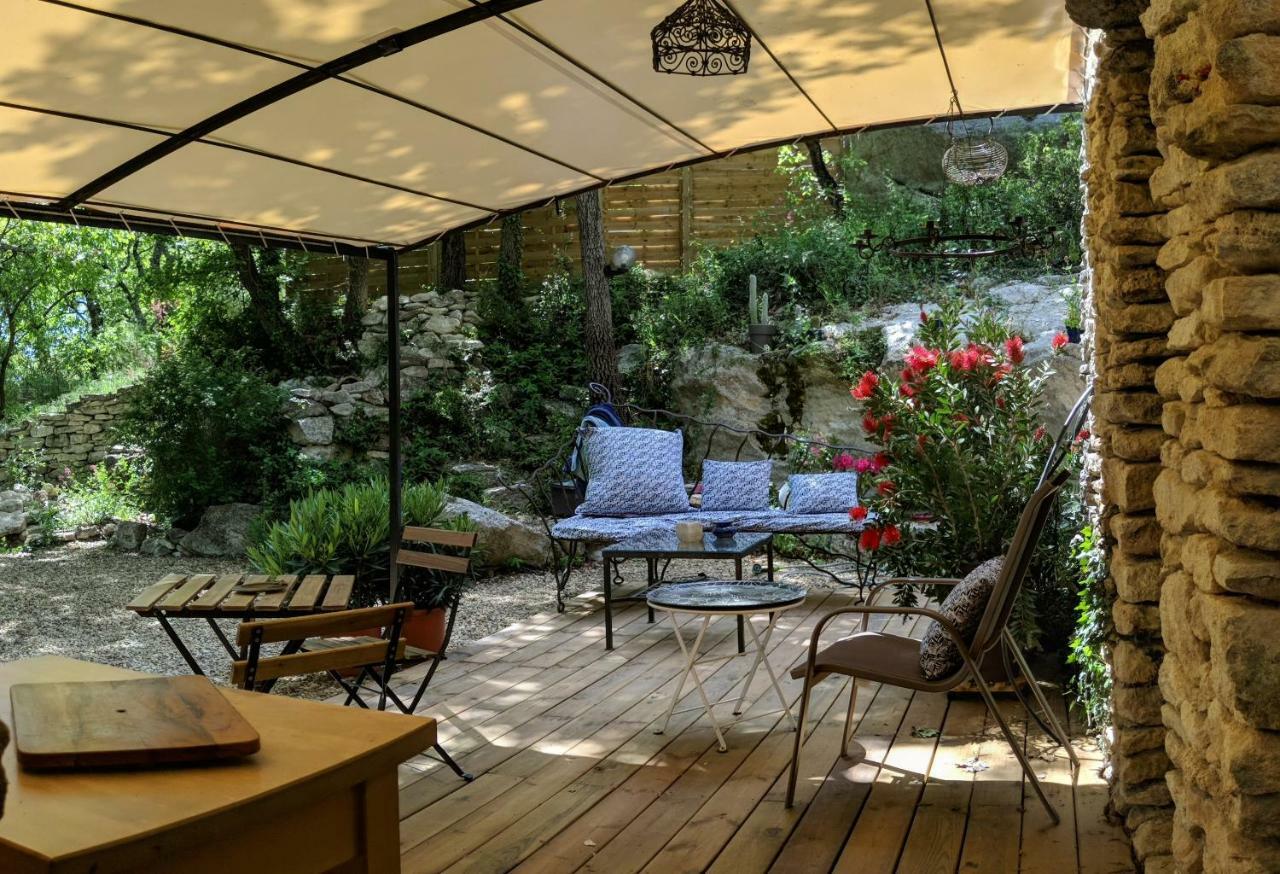 Les Rapieres Mireio Villa Gordes Eksteriør billede