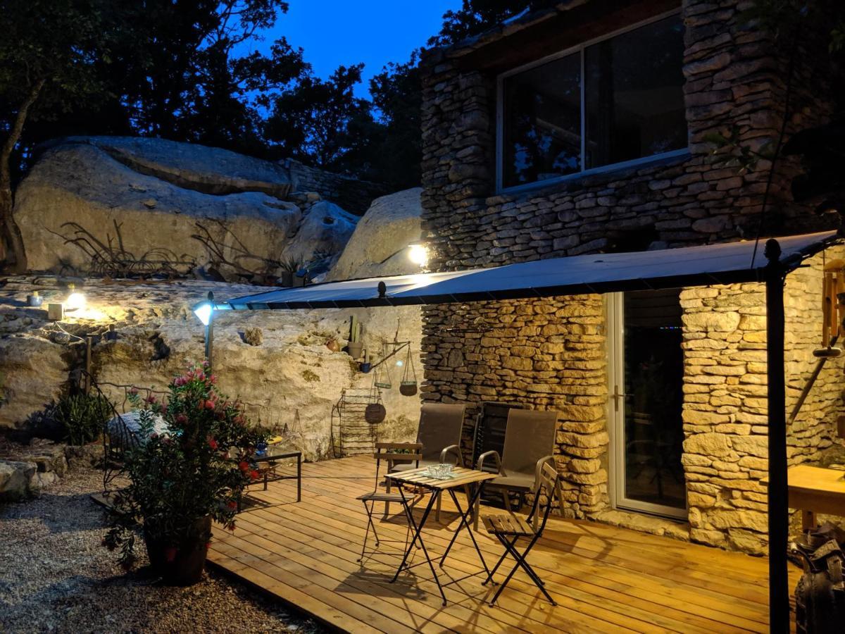 Les Rapieres Mireio Villa Gordes Eksteriør billede